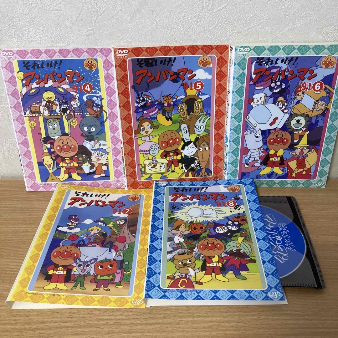 アンパンマン - それいけ!アンパンマン DVD 5本 1991 4・5・6・7・8の