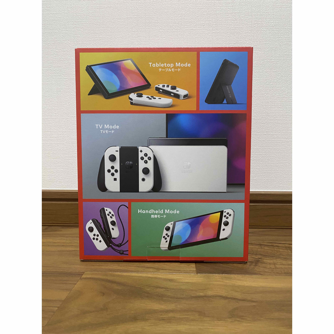 【新品】Nintendo Switch本体 有機ELモデル ホワイトカラー