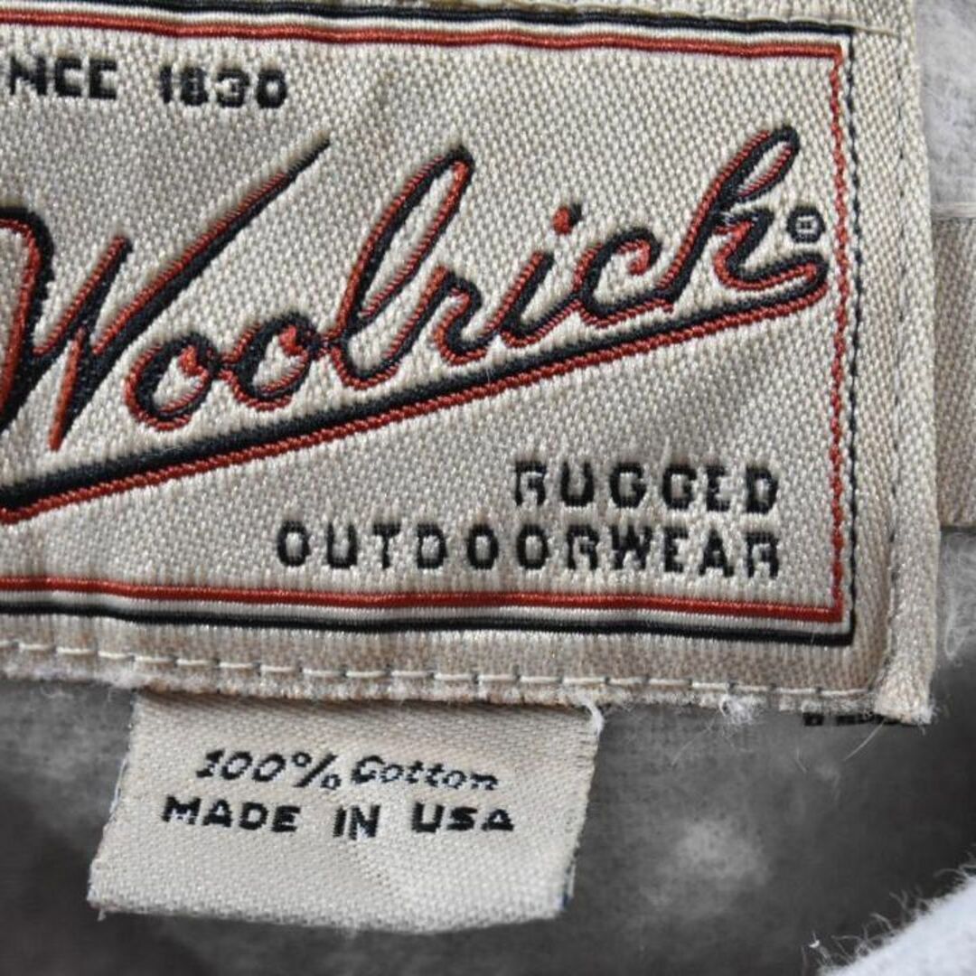 WOOLRICH(ウールリッチ)のウールリッチ 90S ネルシャツ 13018ｃ USA製 綿100％ メンズのトップス(シャツ)の商品写真