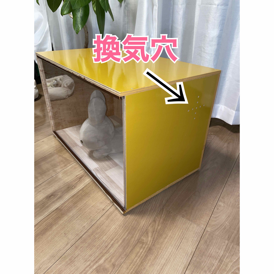 防音ケージ　犬小屋　犬　猫　木製　防音小屋　新品　未使用 B