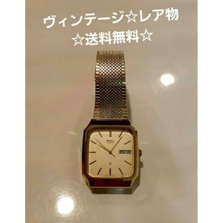 セイコー(SEIKO)のセイコー　SEIKO ヴィンテージ　アンティーク　腕時計　ゴールド　ユニセックス(腕時計(アナログ))