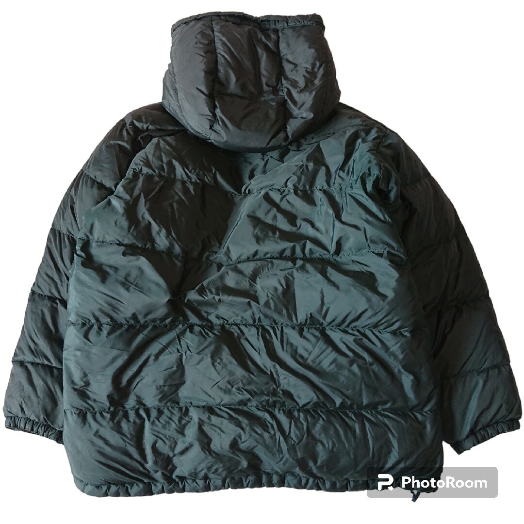 ☆状態良好☆POLO SPORT ダウンジャケット 深緑 XL アメカジ 古着
