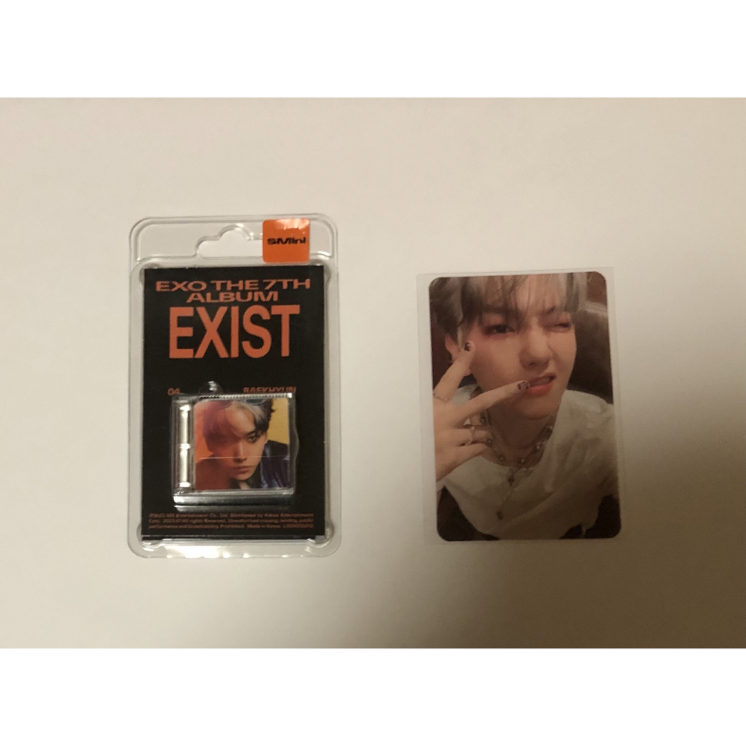 EXO EXIST SMini ver. アルバム トレカ ベッキョン | フリマアプリ ラクマ