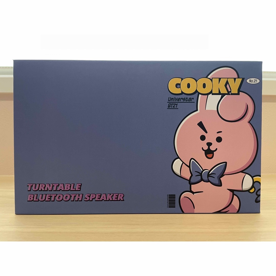 BT21 COOKY ターンテーブル Bluetooth スピーカー | フリマアプリ ラクマ