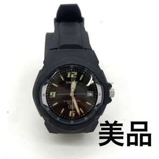カシオ(CASIO)の美品！CASIOカシオ防水アナログ腕時計MW600 可動品(腕時計(アナログ))