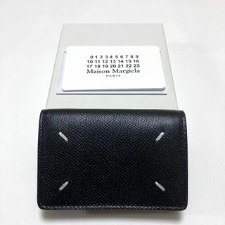 マルタンマルジェラ(Maison Martin Margiela)の新品 マルジェラ 22aw カードケース 折財布 ウォレット 黒 4159(財布)