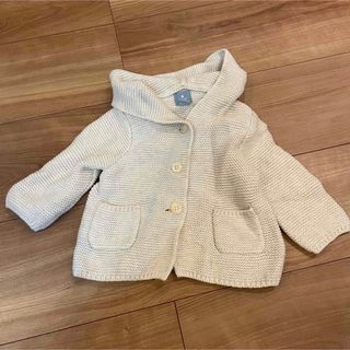 ベビーギャップ(babyGAP)のBabyGap ギャップ くま耳 ニットカーディガン(カーディガン/ボレロ)