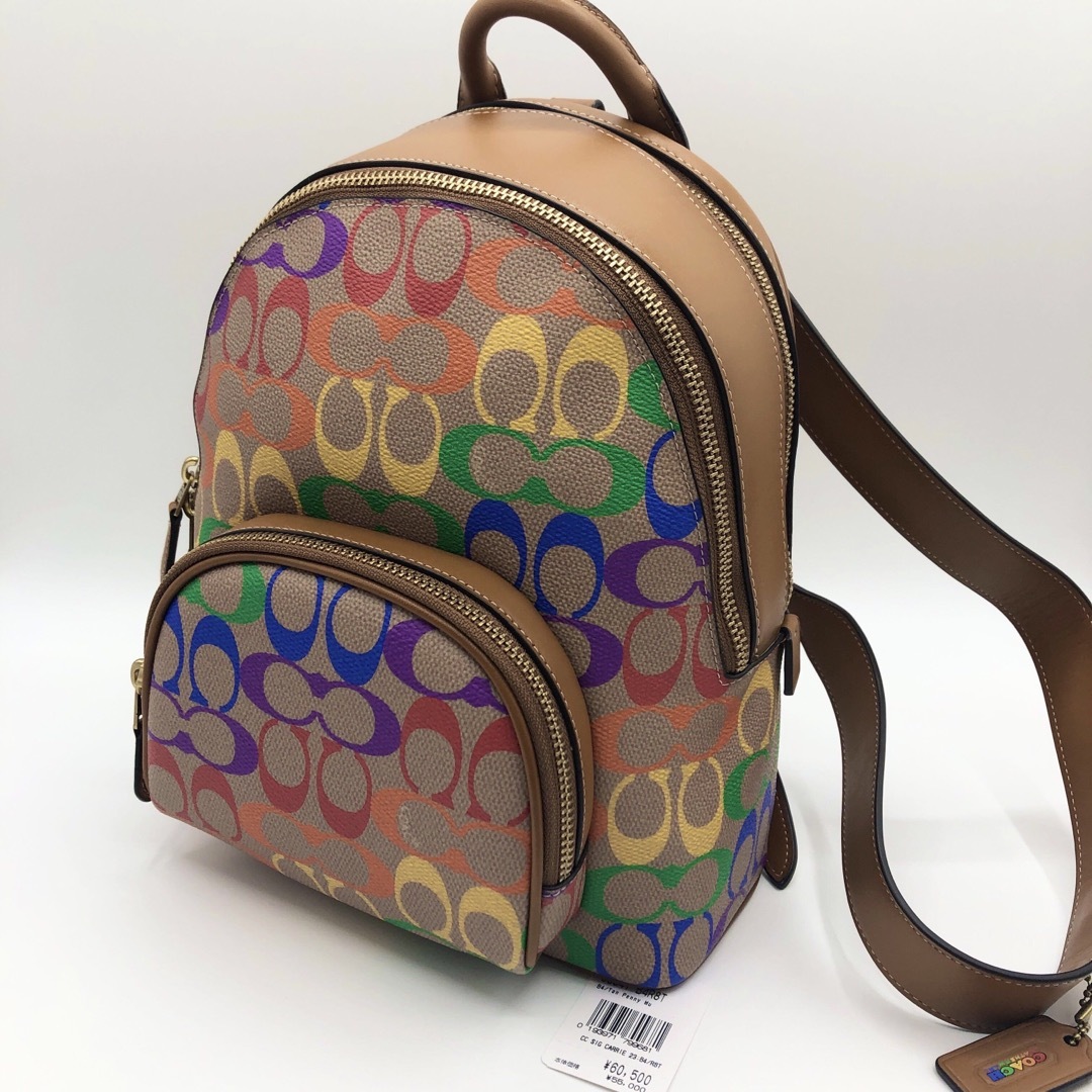 COACH - 【COACH☆新品】キャリー バックパック!レインボー