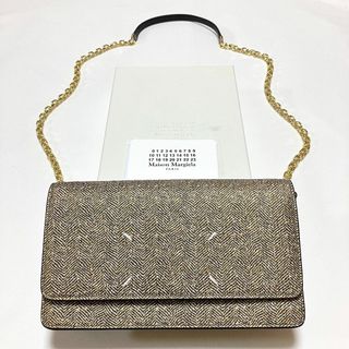 マルタンマルジェラ(Maison Martin Margiela)の新品 22aw マルジェラ チェーンウォレット ヘリーボーン 4104(財布)