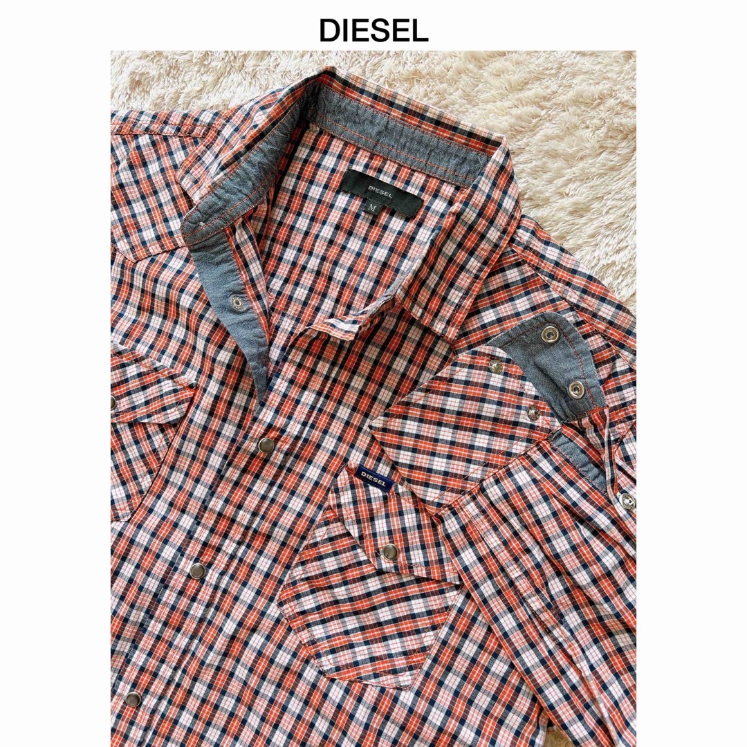 DIESEL♡ディーゼル♡チェックシャツ♡超美品