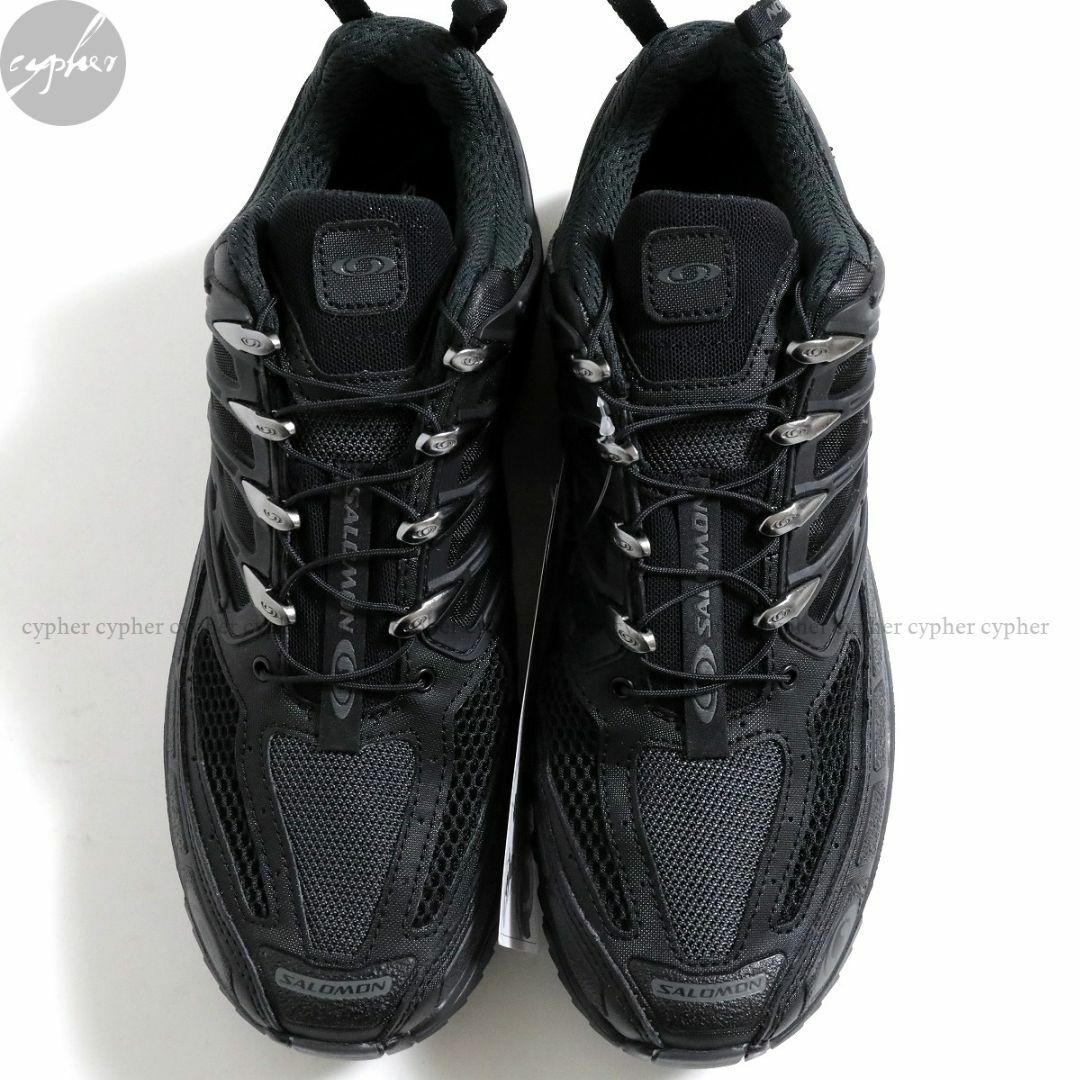 SALOMON - 24.5cm 新品 SALOMON ACS PRO 黒 サロモン スニーカーの通販