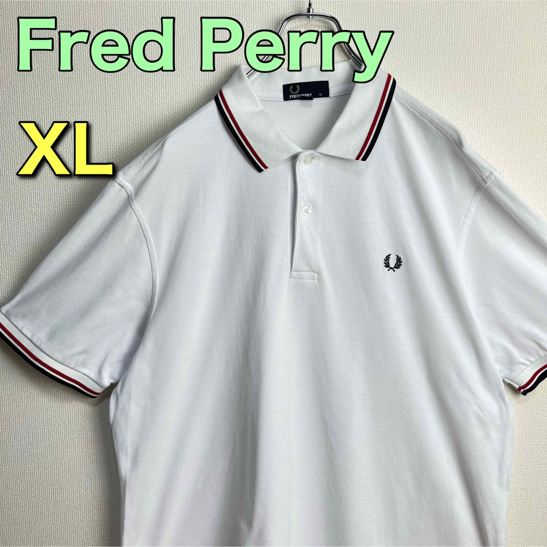 新作高品質 FRED PERRY - 美品 Lサイズ フレッドペリー ポロシャツ M12