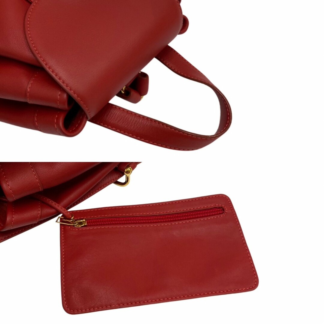 LOEWE - 極 美品 ポーチ付き LOEWE ロエベ アナグラム ロゴ 金具