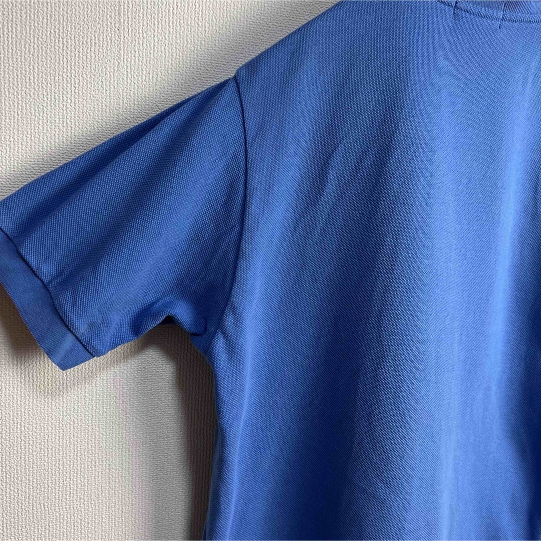 FRED PERRY(フレッドペリー)のビンテージ　フレッドペリー　ポロシャツ　M ブルー　青　古着　半袖 メンズのトップス(ポロシャツ)の商品写真