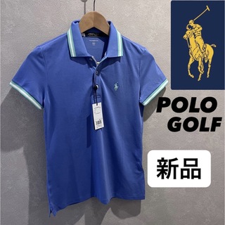 ポロゴルフ(Polo Golf)の【新品タグ付き】POLO GOLF レディース半袖ポロ　XS(ウエア)