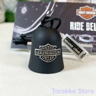 ハーレーダビッドソン(Harley Davidson)の【新品】ハーレーダビッドソン 公式ライドベル バー＆シールドロゴ（黒）(その他)