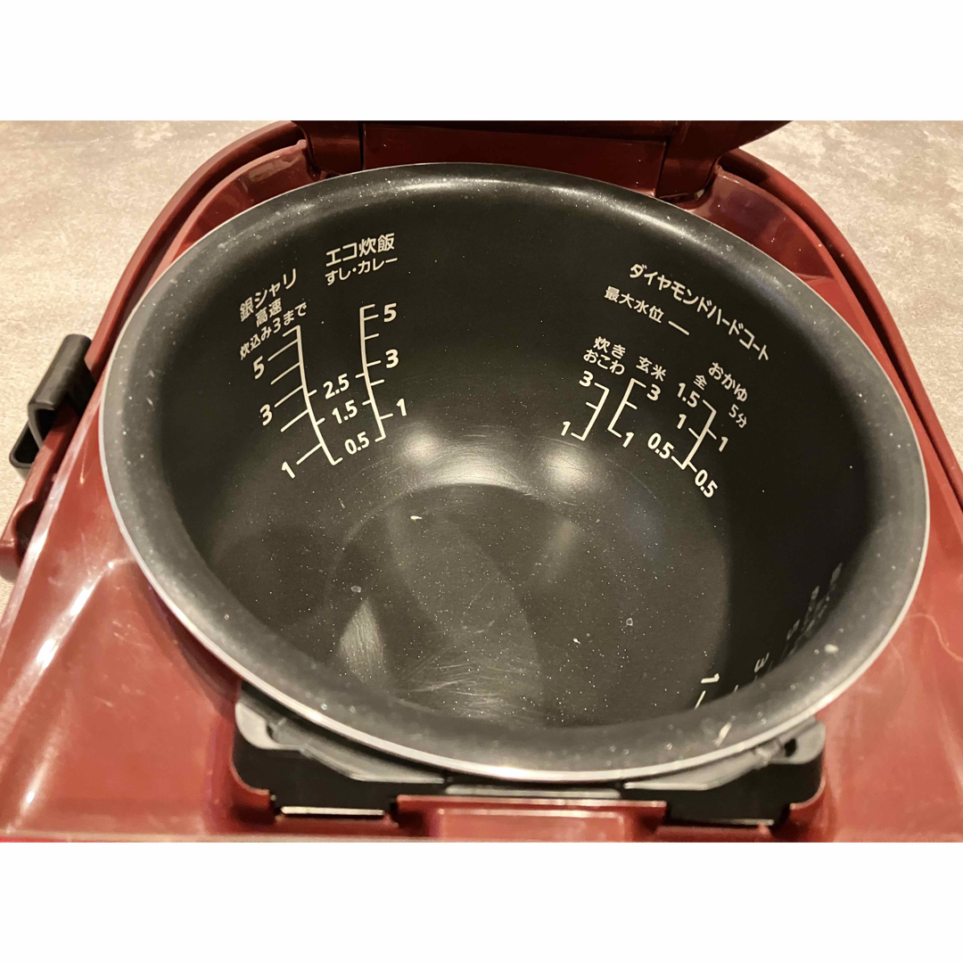 Panasonic 可変圧力IH 炊飯器 SR-PA105 5.5合の通販 by