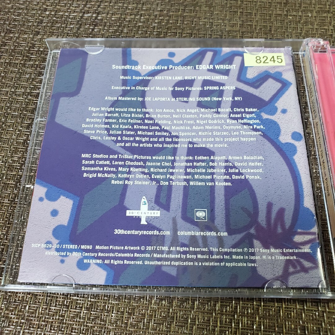 ベイビー・ドライバー OST エンタメ/ホビーのCD(映画音楽)の商品写真