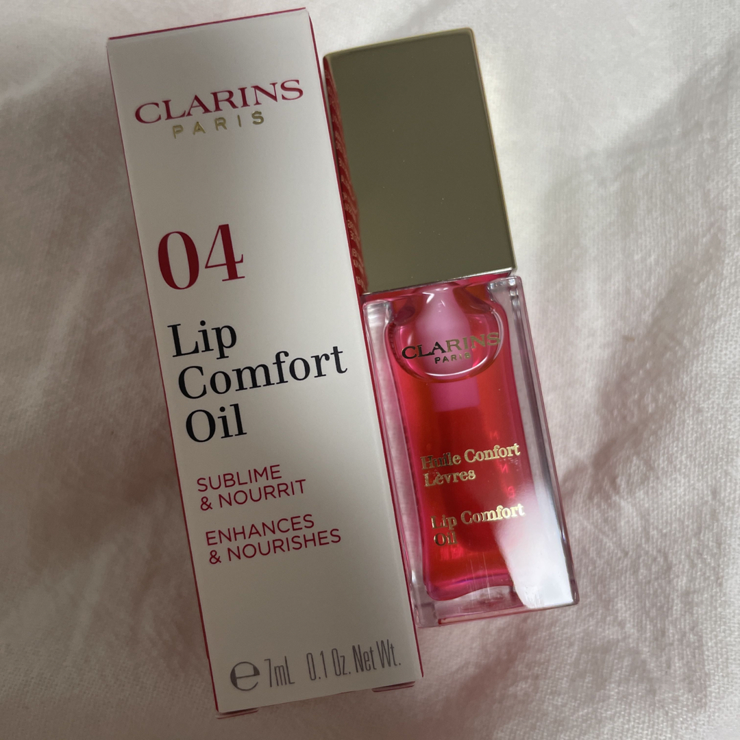 CLARINS(クラランス)のクラランス　リップコンフォートオイル04 コスメ/美容のベースメイク/化粧品(リップグロス)の商品写真