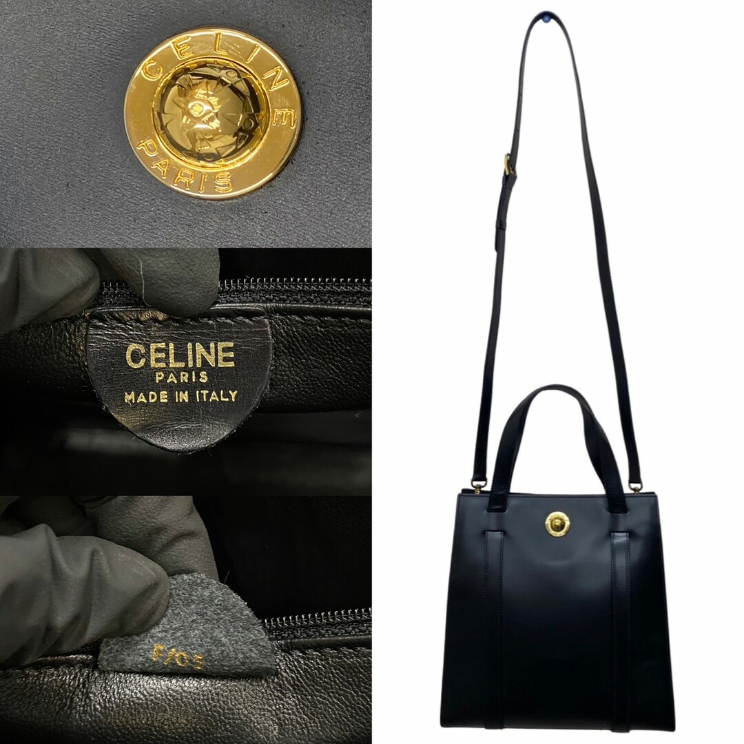 極美品 VINTAGE CELINE セリーヌ 2way バッグ