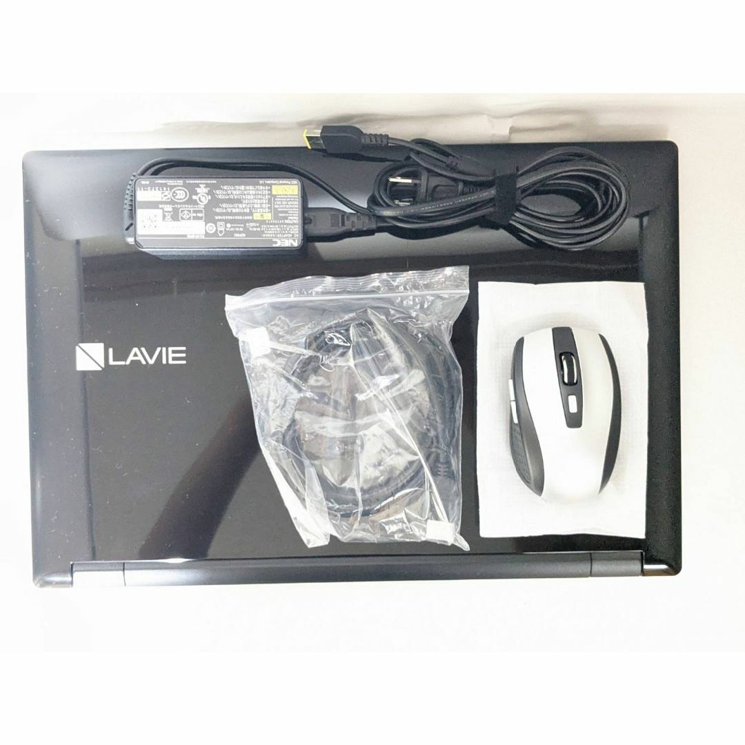 NEC　Lavie　NS150FAB　黒美品　SSD WIN11 Office