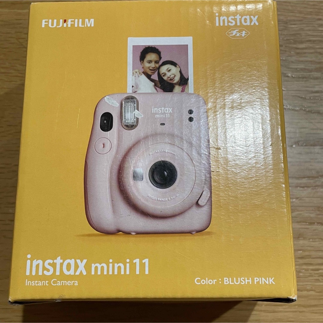 FUJI FILM INSTAX MINI 11 BLUSH PINK インスタフィルムカメラ