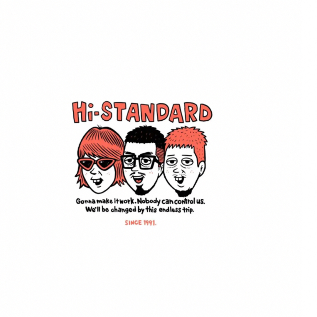 新品未使用 L  Hi-STANDARD ハイスタ Tシャツ