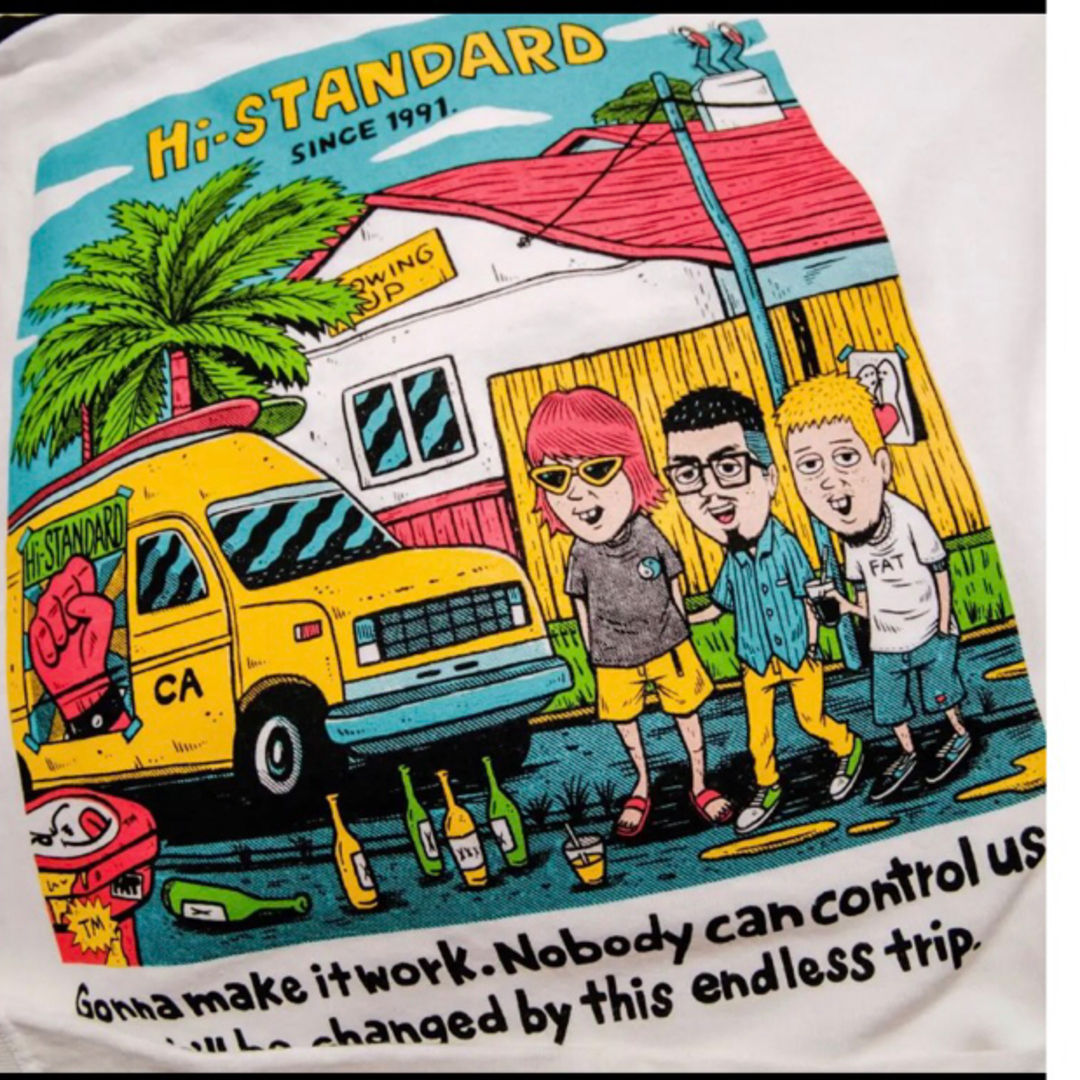 新品未使用 L Hi-STANDARD ハイスタ Tシャツの通販 by ネロ's shop|ラクマ