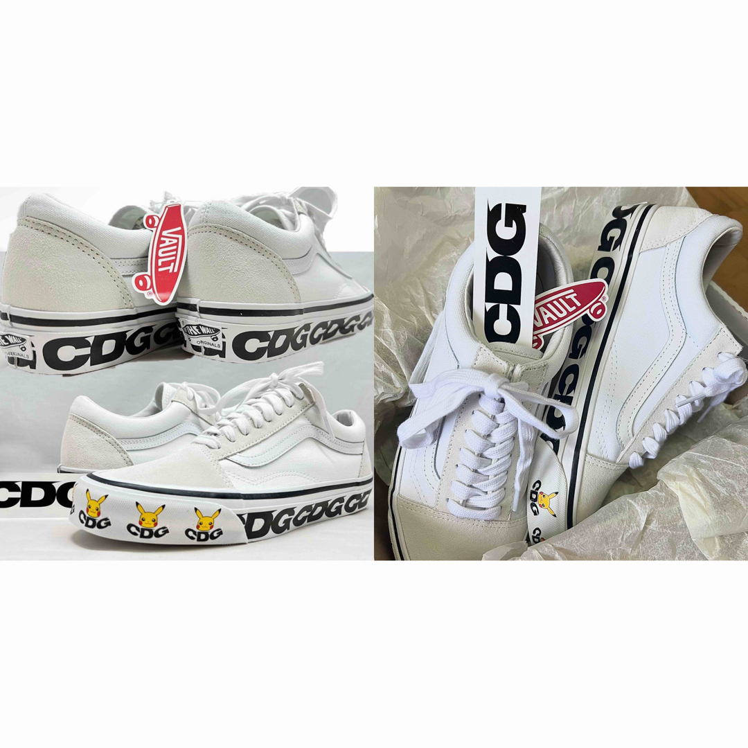 新品箱付き　25.5 コムデギャルソン　ポケモン　VANS　CDG