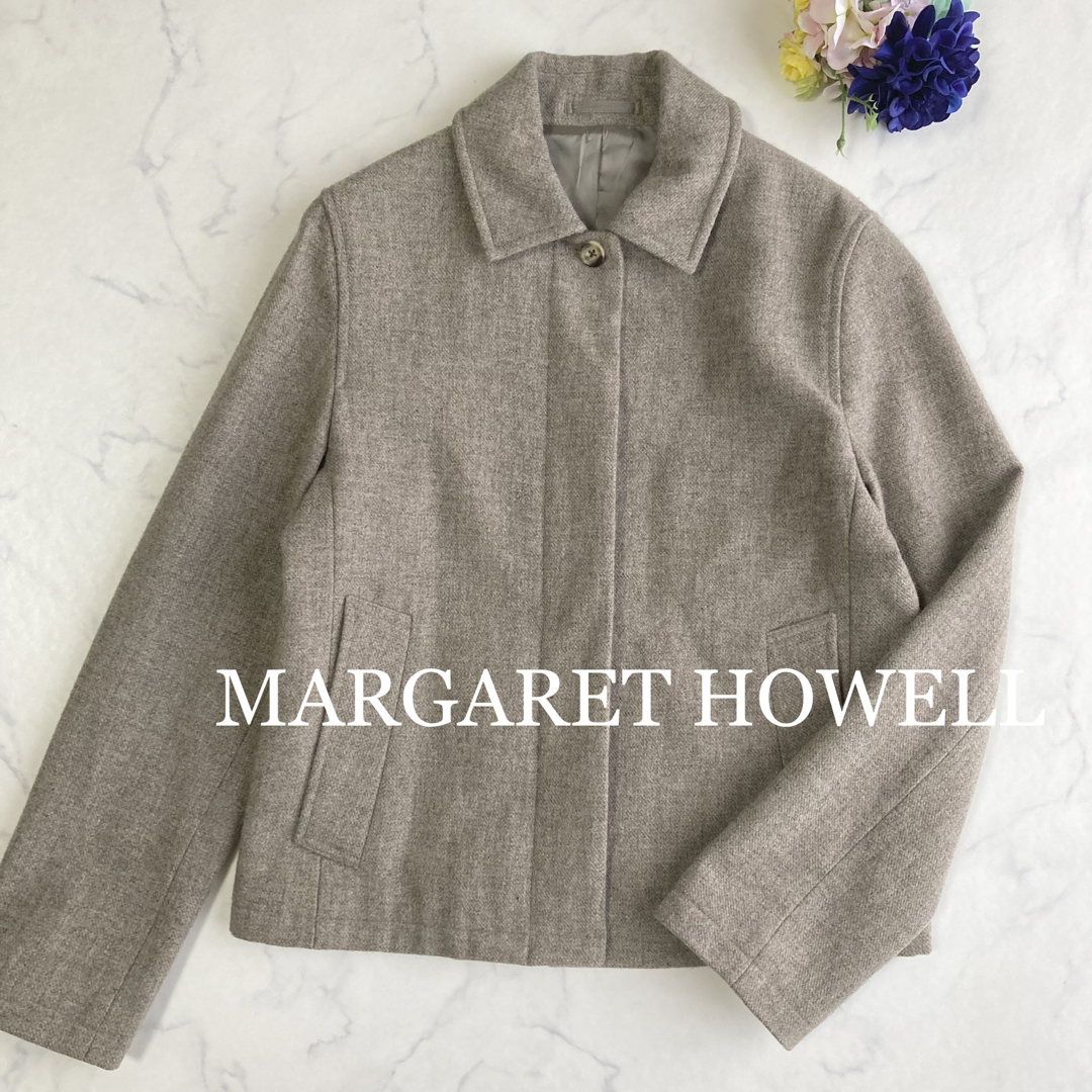 MARGARET HOWELL   MARGARET HOWELL ステンカラーショートコート