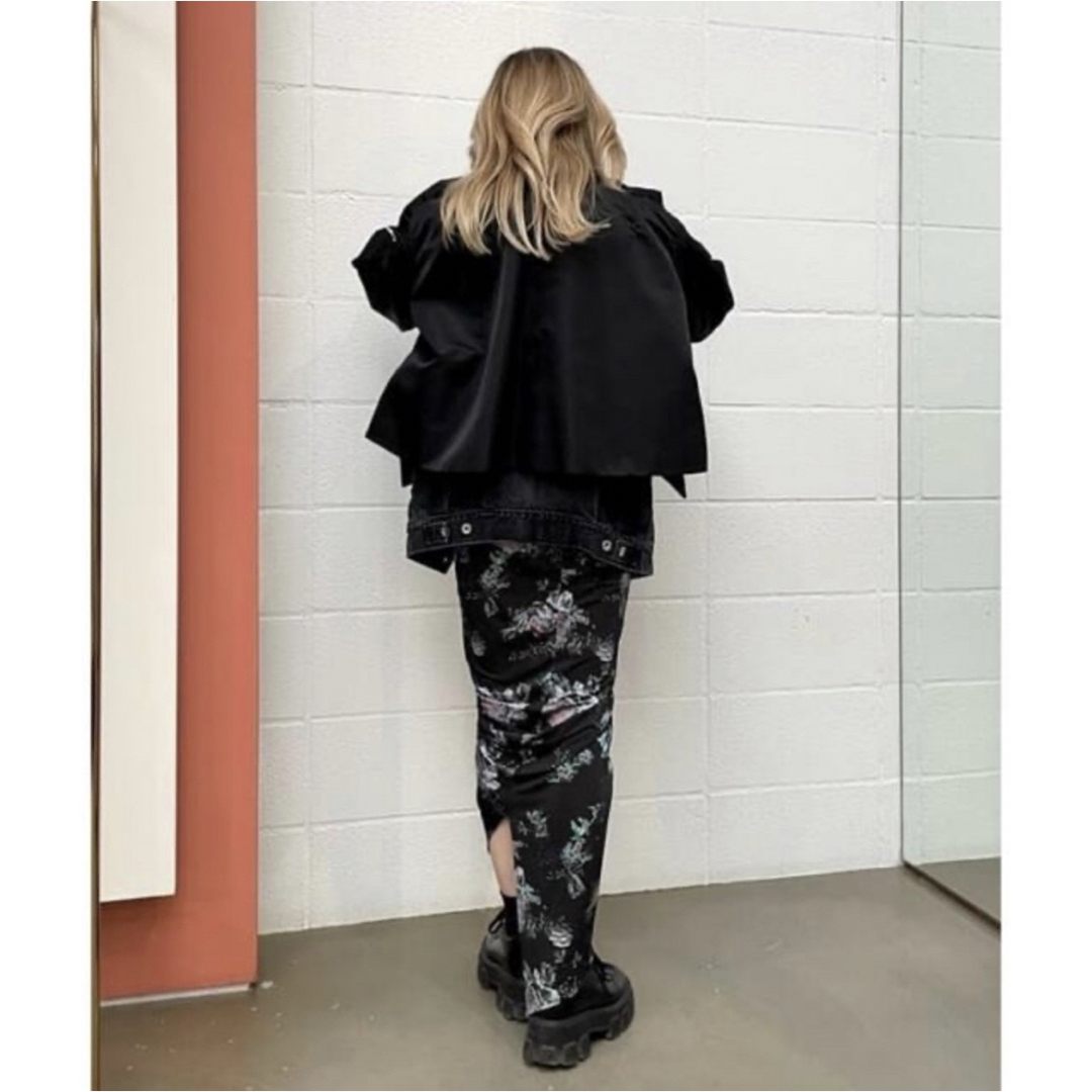 sacai ma-1デニムジャケット ブラック BEAMS購入