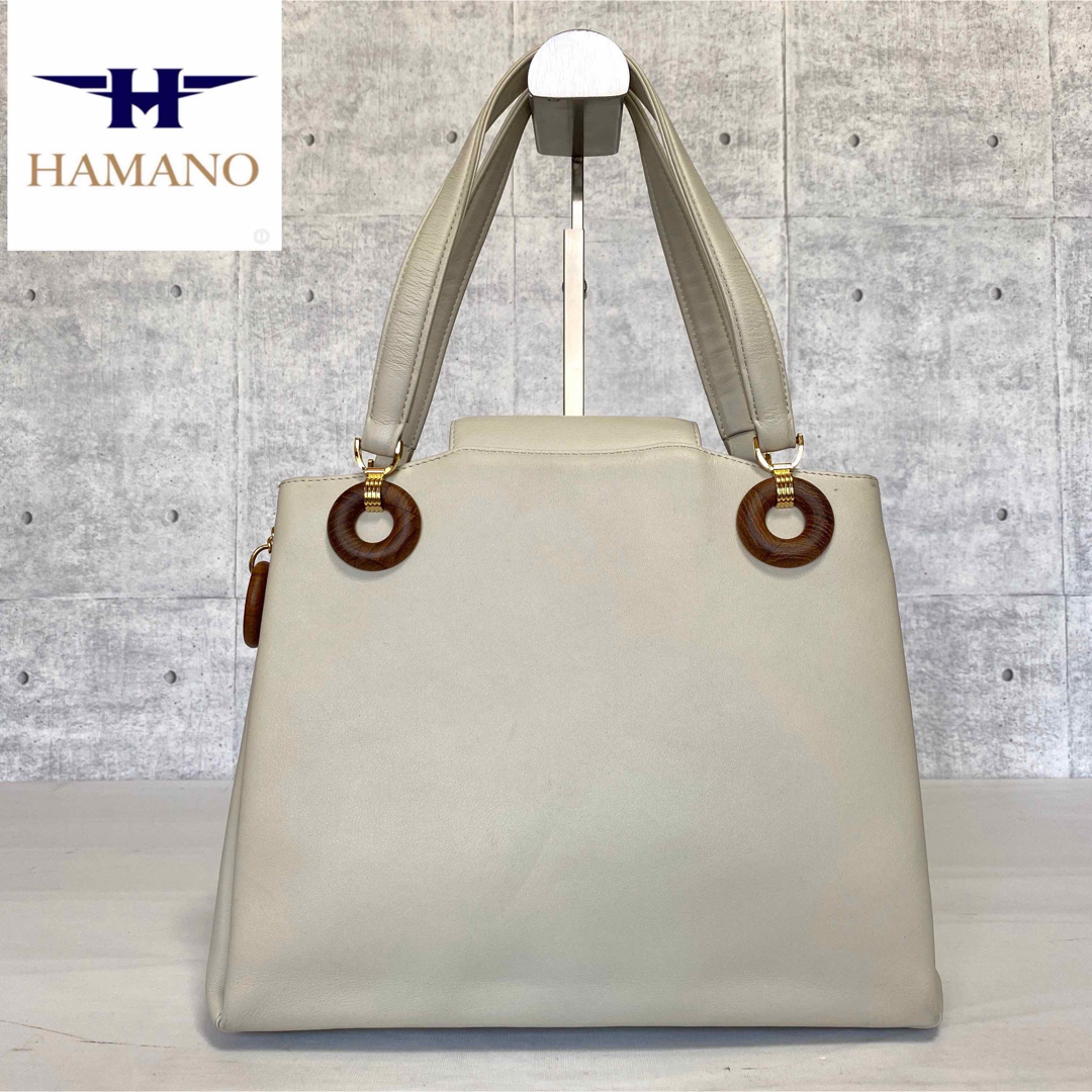 濱野皮革工藝/HAMANO - 【良品】HAMANO 濱野皮革工藝 皇室御用達 オフ ...