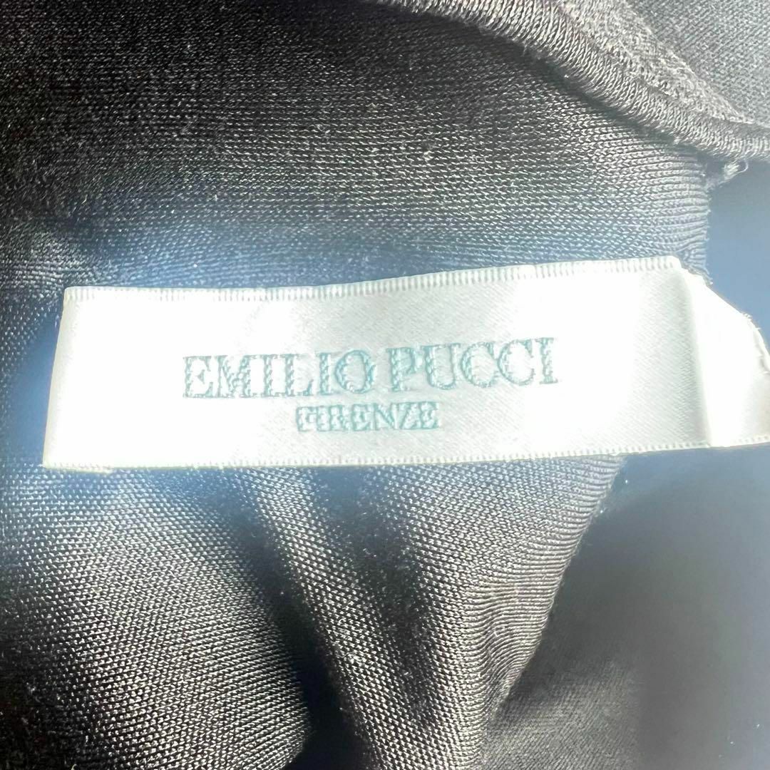 【美品】EMILIO PUCCI プッチ柄ワンピース ホルターネック