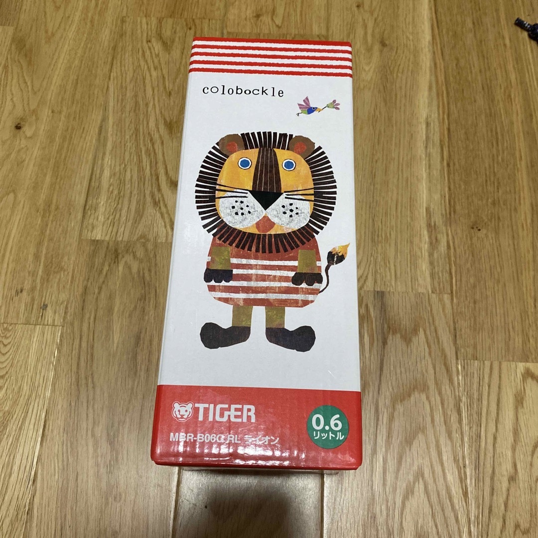 TIGER(タイガー)の未開封　タイガー 水筒 600ml コロボックル ステンレスボトル ライオン キッズ/ベビー/マタニティの授乳/お食事用品(水筒)の商品写真