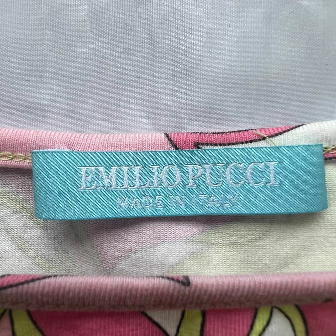 EMILIO PUCCI - 【美品】EMILIO PUCCI プッチ柄ワンピース 半袖 フレア