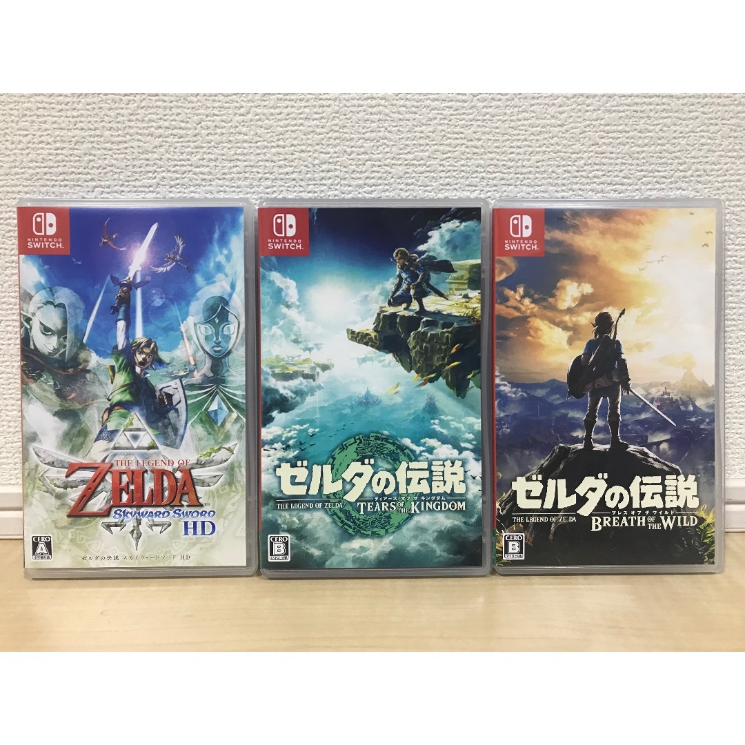 Nintendo Switch - 美品✨ゼルダの伝説 3作品セット✨即日発送可