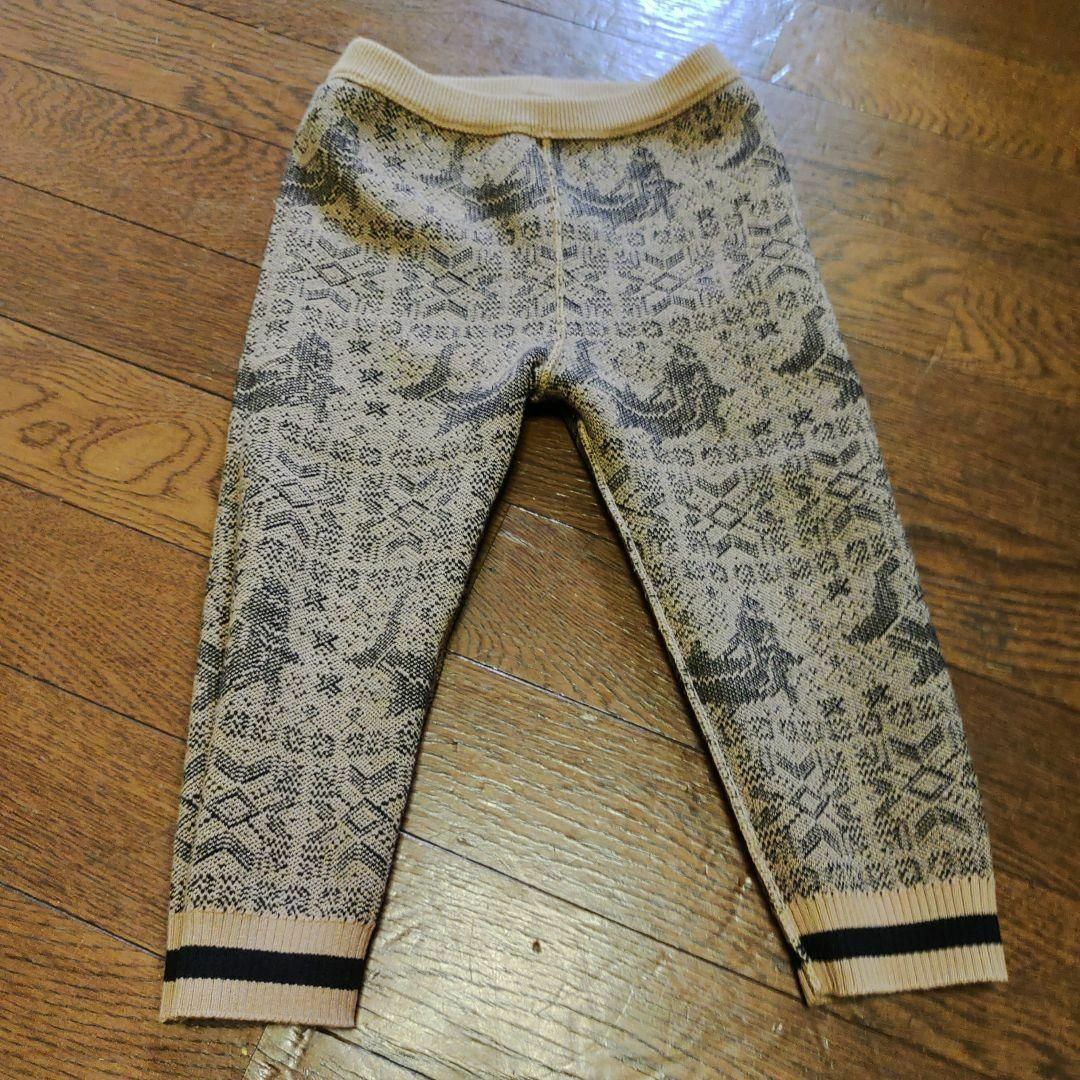 1540超美品 グッチ 18/24m 総柄 ニットパンツ キッズ 総柄 GG 柄 | www