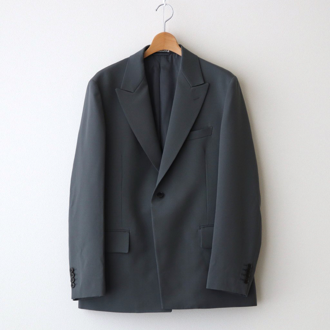 LIGHT WOOL MAX GABARDINE JACKET 22ss