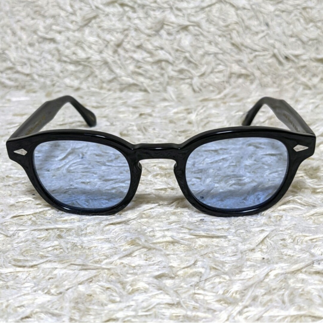 MOSCOT - モスコット レムトッシュ ブラック 46 カラーレンズ ブルー