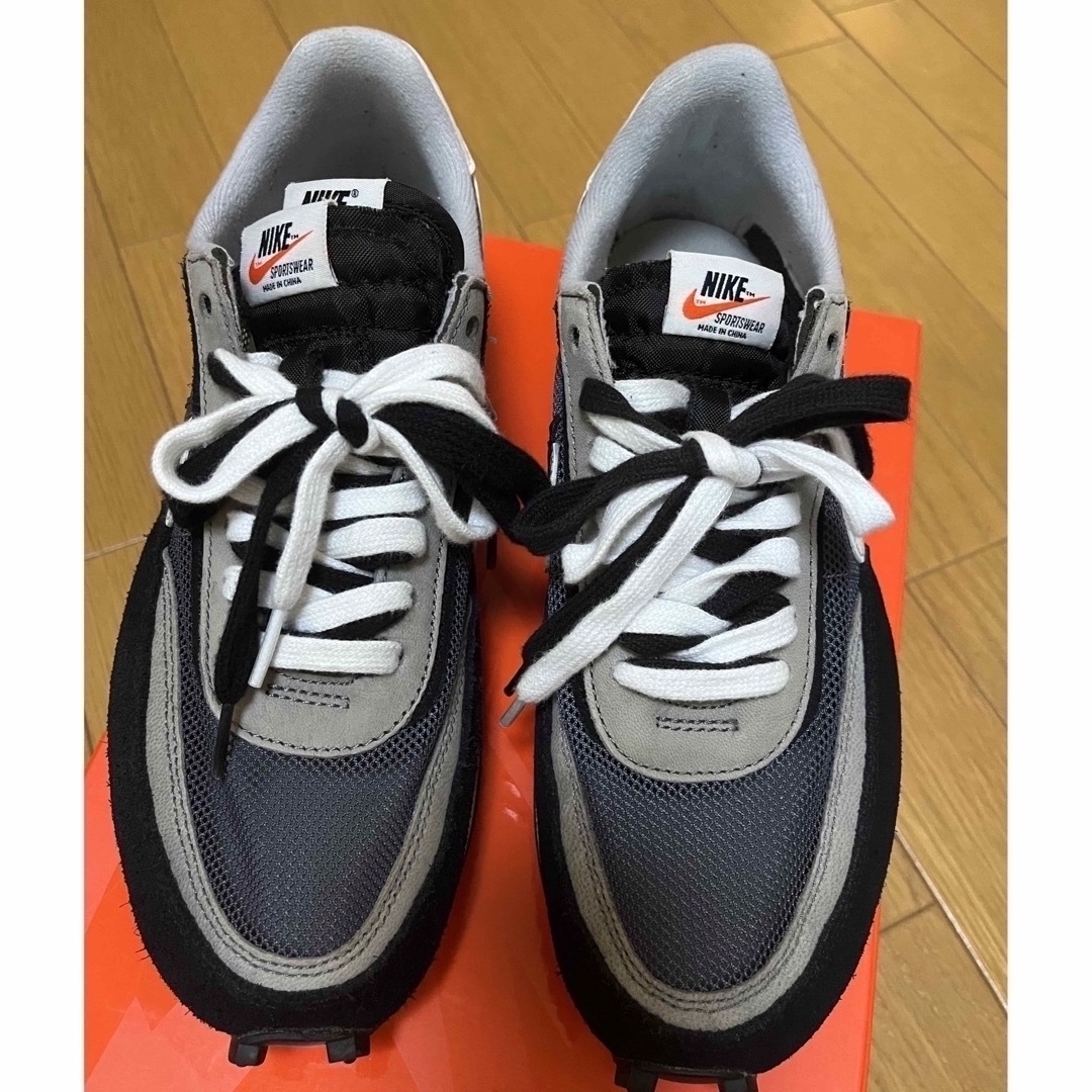 sacai × Nike LD Waffle Black 26.5cm