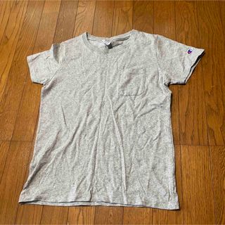 チャンピオン(Champion)のchampion チャンピオン　Tシャツ　トップス　M グレー(Tシャツ(半袖/袖なし))