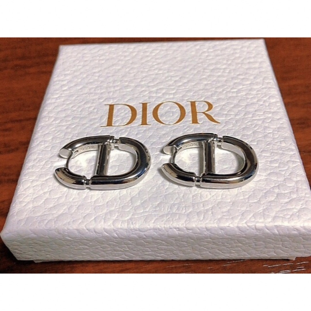 Dior 人気 フープピアス シルバー 上品 可愛い Silver ディオールレディース