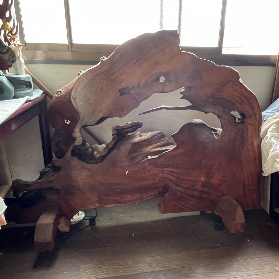 玄関の衝立 置物
