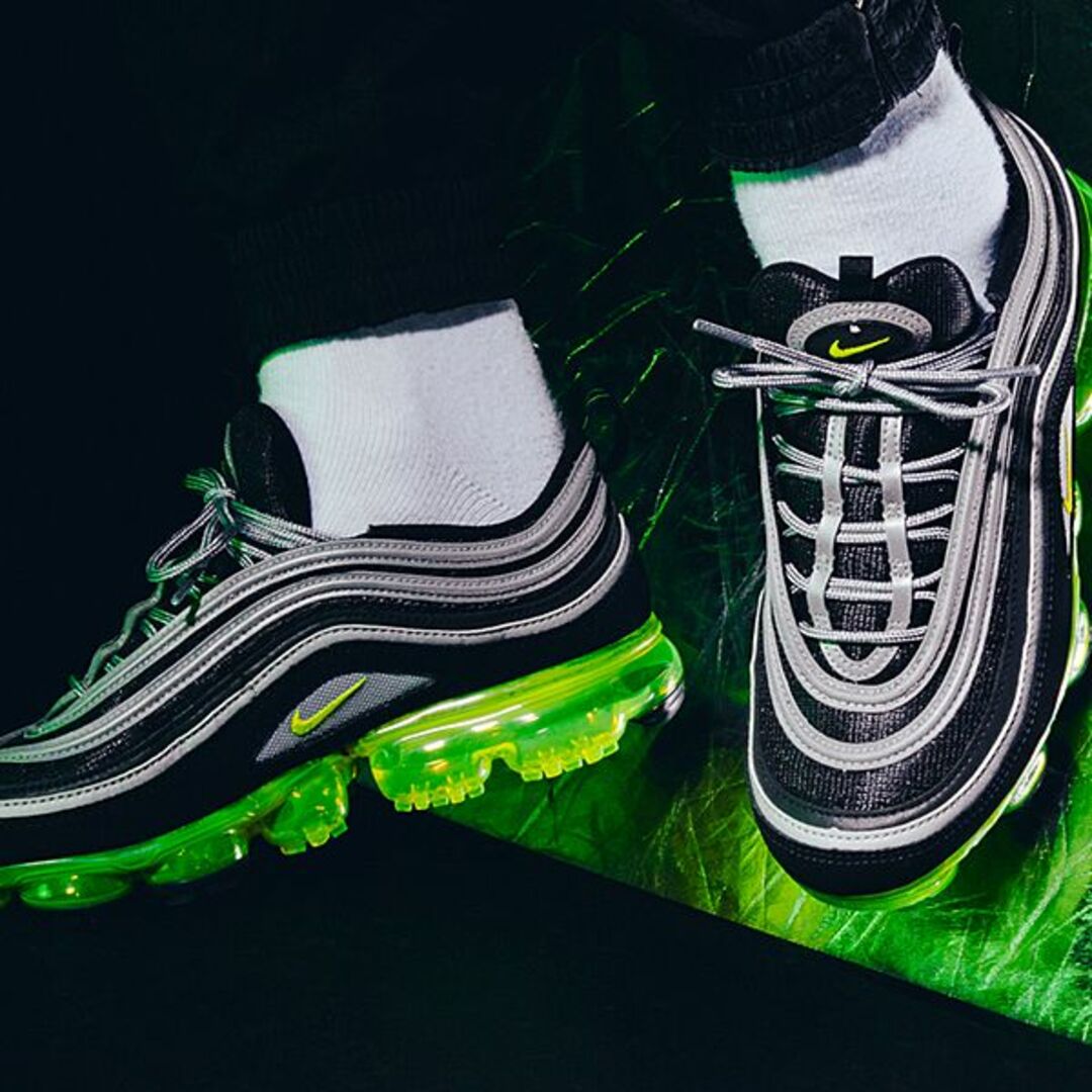 NIKE - ☆人気 格安 NIKE エアヴェイパーマックス97 ネオン 26.5