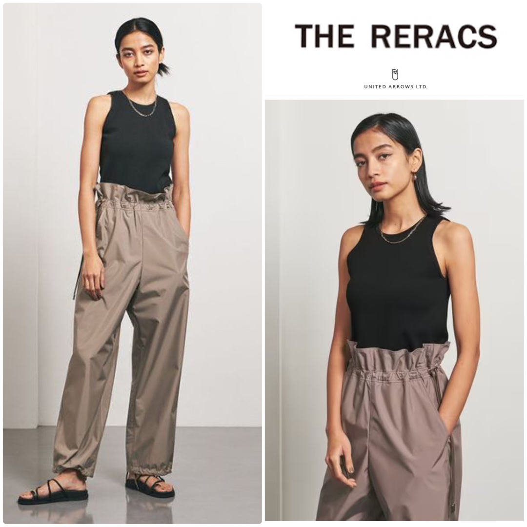 BeigeサイズTHE RERACS 23SS OVER PANTS オーバーパンツ