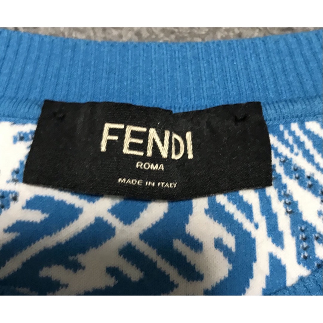 FENDI(フェンディ)のFENDI 半袖ニット メンズのトップス(ニット/セーター)の商品写真