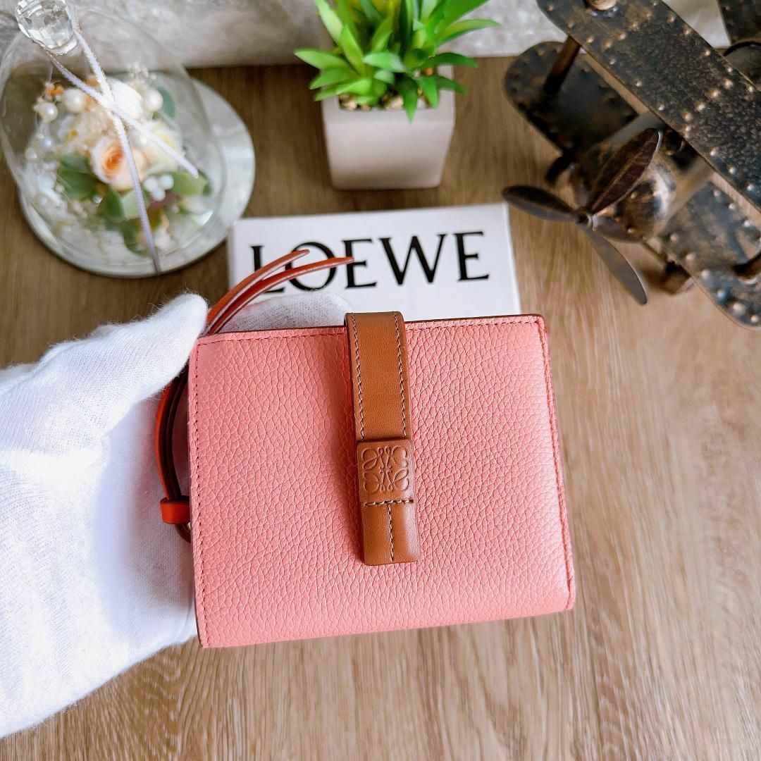 LOEWE - ◇ロエベ◇希少 コンパクト ジップ ウォレット ピンク 二