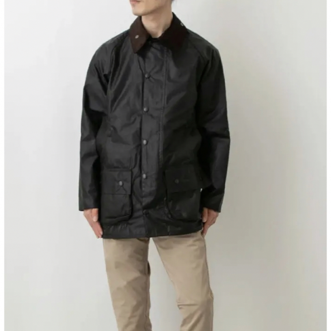 英国製 BARBOUR レギュラーフィット セージ BEAUFORT