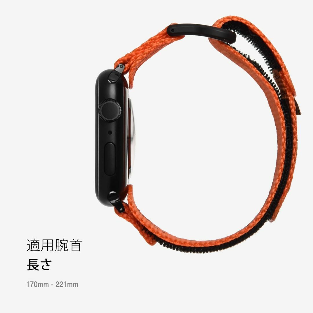 【在庫処分】コンパチブル　Apple　Wacth　バンド　アップル　ウォッチ　ナ スマホ/家電/カメラのスマホアクセサリー(その他)の商品写真