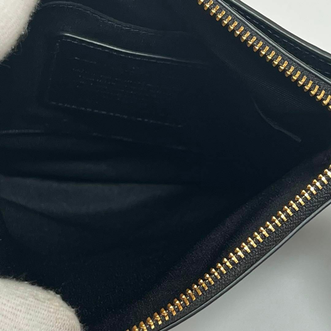 極美品 ショルダーバッグ ブラック レザー おでかけ